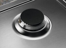 Electrolux KGS7566SX Beépíthető Gáz főzőlap Konyhai termékek - Sütő-főzőlap, tűzhely (beépíthető) - Gázfőzőlap (beépíthető) - 362645