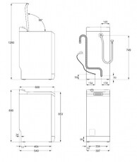 Electrolux EW6T3262H Felültöltős mosógép Háztartás / Otthon / Kültér - Mosógép / szárítógép - Felültöltős mosógép - 359849