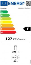 Electrolux LRB3AF12S Beépíthető egyajtós hűtőszekrény Konyhai termékek - Hűtő, fagyasztó (beépíthető) - Egyajtós hűtő - 365315