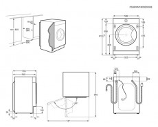 Electrolux EW7W368SI Beépíthető mosó-szárítógép Háztartás / Otthon / Kültér - Mosógép / szárítógép - Mosó-szárítógép (beépíthető) - 365350