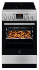 Electrolux LKR564200X Kerámialapos tűzhely Konyhai termékek - Sütő-főzőlap, tűzhely (szabadonálló) - Elektromos tűzhely (szabadonálló) - 372096