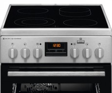 Electrolux LKR564200X Kerámialapos tűzhely Konyhai termékek - Sütő-főzőlap, tűzhely (szabadonálló) - Elektromos tűzhely (szabadonálló) - 372096