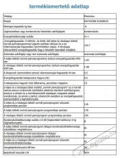 Electrolux EW7H458B hőszivattyús szárítógép Háztartás / Otthon / Kültér - Mosógép / szárítógép - Szárítógép - 373315