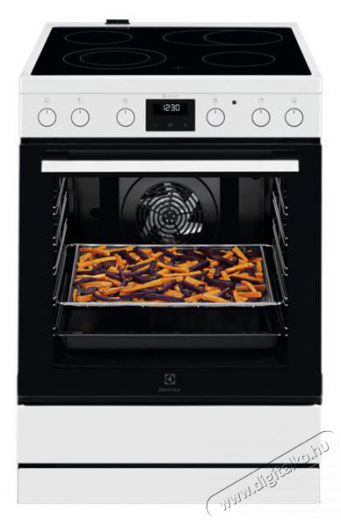 Electrolux LKR64020AW kerámialapos tűzhely Konyhai termékek - Sütő-főzőlap, tűzhely (szabadonálló) - Elektromos tűzhely (szabadonálló) - 372097