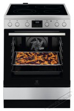 Electrolux LKR64020AX kerámialapos tűzhely Konyhai termékek - Sütő-főzőlap, tűzhely (szabadonálló) - Elektromos tűzhely (szabadonálló) - 372098