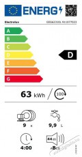 Electrolux EEG62310L beépíthető keskeny mosogatógép Konyhai termékek - Mosogatógép - Keskeny (45cm-ig) beépíthető mosogatógép - 372026
