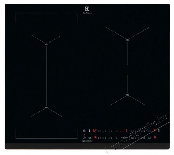 Electrolux EIS62441 beépíthető indukciós főzőlap Konyhai termékek - Sütő-főzőlap, tűzhely (beépíthető) - Indukciós főzőlap (beépíthető) - 374282