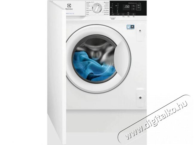 Electrolux EW7F447WIN beépíthető elöltöltős mosógép gőz funkcióval Háztartás / Otthon / Kültér - Mosógép / szárítógép - Elöltöltős normál (60cm-ig) mosógép - 378339