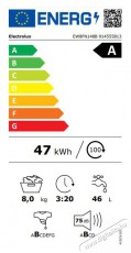 Electrolux EW8FN148B Elöltöltős mosógép gőz funkcióval Háztartás / Otthon / Kültér - Mosógép / szárítógép - Elöltöltős normál (60cm-ig) mosógép - 381374