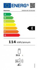 Electrolux LRB3DE18S HŰTŐ BEÉPÍTHETŐ Konyhai termékek - Hűtő, fagyasztó (beépíthető) - Alulfagyasztós kombinált hűtő - 383534