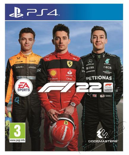 Electronic Arts F1 22 PS4 játékszoftver Iroda és számítástechnika - Játék konzol - Playstation 4 (PS4) játék - 385794