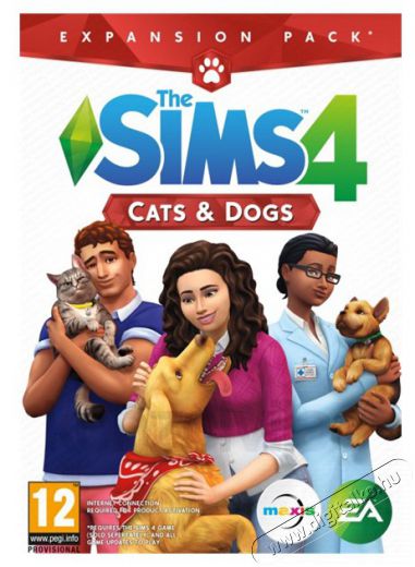 Electronic Arts The SIMS 4 Cats & Dogs PC J&aacute;t&eacute;kszoftver Iroda &eacute;s sz&aacute;m&iacute;t&aacute;stechnika - J&aacute;t&eacute;k konzol - Kieg&eacute;sz&iacute;tő - 384881