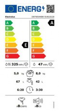 Electrolux EW7WO448W Gőz mosó-szárítógép Háztartás / Otthon / Kültér - Mosógép / szárítógép - Mosó-szárítógép - 397493