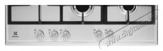 Electrolux KGS75662SX Beépíthető gáz főzőlap Konyhai termékek - Sütő-főzőlap, tűzhely (beépíthető) - Gázfőzőlap (beépíthető) - 397507