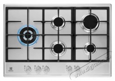 Electrolux KGS75662SX Beépíthető gáz főzőlap Konyhai termékek - Sütő-főzőlap, tűzhely (beépíthető) - Gázfőzőlap (beépíthető) - 397507