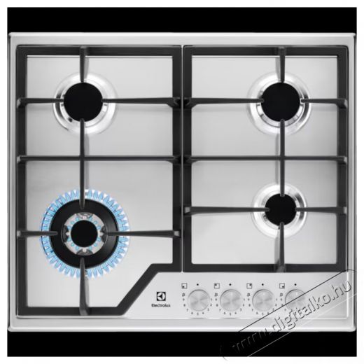 Electrolux KGS64362SX Főzőlap Konyhai termékek - Sütő-főzőlap, tűzhely (beépíthető) - Gázfőzőlap (beépíthető) - 475126