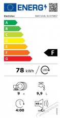 Electrolux EEA71210L Beépíthető mosogatógép Konyhai termékek - Mosogatógép - Keskeny (45cm-ig) beépíthető mosogatógép - 500872
