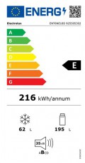 Electrolux ENT6NE18S beépíthető alulfagyasztós hűtőszekrény Konyhai termékek - Hűtő, fagyasztó (beépíthető) - Alulfagyasztós kombinált hűtő - 501485