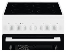 Electrolux LKR520066W fehér kerámialapos tűzhely Konyhai termékek - Sütő-főzőlap, tűzhely (szabadonálló) - Elektromos tűzhely (szabadonálló) - 501644