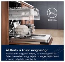 Electrolux EES47310IX beépíthető 13 terítékes mosogatógép Konyhai termékek - Mosogatógép - Normál (60cm) beépíthető mosogatógép - 501480