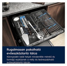 Electrolux EEC87400W beépíthető 14 terítékes mosogatógép Konyhai termékek - Mosogatógép - Normál (60cm) beépíthető mosogatógép - 502618