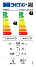 Electrolux EW7W5697QE SteamCare mosó-szárítógép Háztartás / Otthon / Kültér - Mosógép / szárítógép - Mosó-szárítógép - 502613