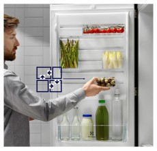 Electrolux LRC4DE35WR egyajtós hűtőszekrény (K) Konyhai termékek - Hűtő, fagyasztó (szabadonálló) - Fagyasztószekrény - 502682