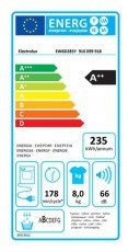 Electrolux EW6D285Y SZÁRÍTÓGÉP HŐSZIVATTYÚS Háztartás / Otthon / Kültér - Mosógép / szárítógép - Szárítógép - 503000