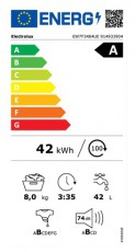 Electrolux EW7F3484UE MOSÓGÉP ELÖLTÖLTŐS GŐZ FUNKCIÓVAL Háztartás / Otthon / Kültér - Mosógép / szárítógép - Elöltöltős normál (60cm-ig) mosógép - 502788