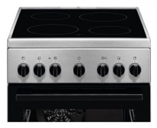 Electrolux LKR562055X TŰZHELY KERÁMIALAPOS Konyhai termékek - Sütő-főzőlap, tűzhely (szabadonálló) - Elektromos tűzhely (szabadonálló) - 502812