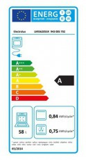 Electrolux LKR562055X TŰZHELY KERÁMIALAPOS Konyhai termékek - Sütő-főzőlap, tűzhely (szabadonálló) - Elektromos tűzhely (szabadonálló) - 502812