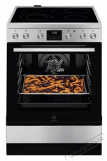 Electrolux LKR64022AX TŰZHELY KERÁMIALAPOS Konyhai termékek - Sütő-főzőlap, tűzhely (szabadonálló) - Elektromos tűzhely (szabadonálló) - 502810