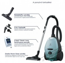 Electrolux Pure D8.2 PD82-4MB Háztartás / Otthon / Kültér - Porszívó / takarítógép - Porzsákos porszívó - 503492