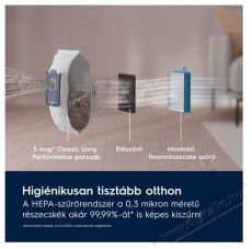 Electrolux Pure D8.2 PD82-4MB Háztartás / Otthon / Kültér - Porszívó / takarítógép - Porzsákos porszívó - 503492