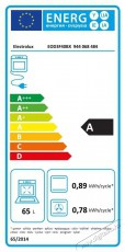 Electrolux EOD3F40BX Konyhai termékek - Sütő-főzőlap, tűzhely (beépíthető) - Sütő (beépíthető) - 504388