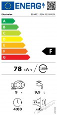 Electrolux ESA42110SW AirDry Konyhai termékek - Mosogatógép - Keskeny (45cm-ig) beépíthető mosogatógép - 504389