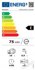 Electrolux ESS43210SW SatelliteClean Konyhai termékek - Mosogatógép - Keskeny (45cm-ig) szabadonálló mosogatógép - 504391