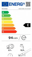 Electrolux EEA27200L beépíthető mosogatógép Konyhai termékek - Mosogatógép - Normál (60cm) beépíthető mosogatógép - 353823