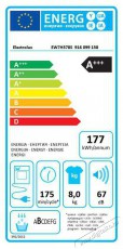 Electrolux EW7H578S Hőszivattyús szárítógép Háztartás / Otthon / Kültér - Mosógép / szárítógép - Szárítógép - 372068