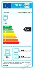 Electrolux EOB9S31WX Beépíthető gőzsütő Konyhai termékek - Sütő-főzőlap, tűzhely (beépíthető) - Sütő (beépíthető) - 353841