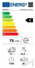 Electrolux EES48400L beépíthető mosogatógép 14 teríték integrált Konyhai termékek - Mosogatógép - Normál (60cm) beépíthető mosogatógép - 468478