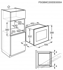 Electrolux LMS2203EMK 300 Konyhai termékek - Mikrohullámú sütő - Mikrohullámú sütő (beépíthető) - 509154