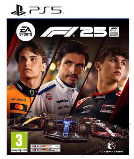 Electronic Arts F1 25 PS5 játékszoftver Iroda és számítástechnika - Játék konzol - Xbox One játék - 515966