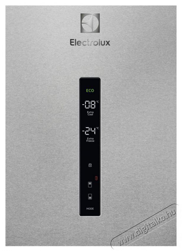 Electrolux LNT7MD58X Szabadon&aacute;ll&oacute; alulfagyaszt&oacute;s kombin&aacute;lt hűtő Konyhai term&eacute;kek - Hűtő, fagyaszt&oacute; (szabadon&aacute;ll&oacute;) - Alulfagyaszt&oacute;s kombin&aacute;lt hűtő - 527167