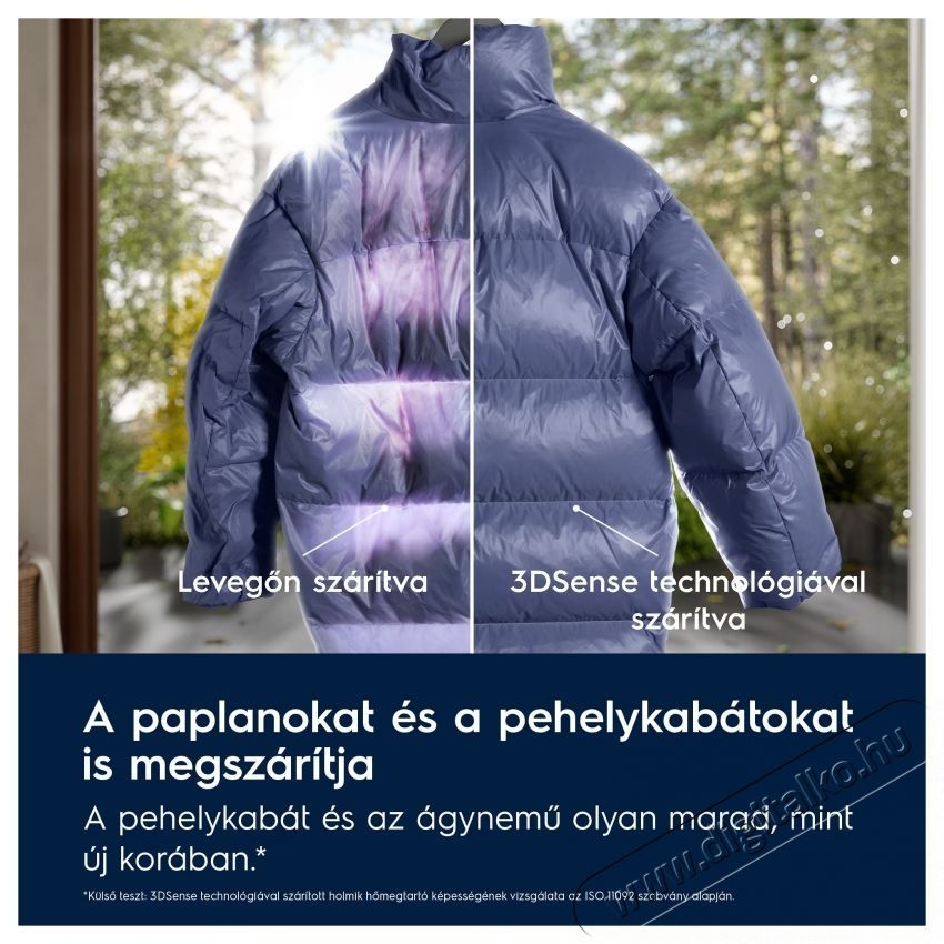 Electrolux EW8D495MCE SZ&Aacute;R&Iacute;T&Oacute;G&Eacute;P HŐSZIVATTY&Uacute;S H&aacute;ztart&aacute;s / Otthon / K&uuml;lt&eacute;r - Mos&oacute;g&eacute;p / sz&aacute;r&iacute;t&oacute;g&eacute;p - Sz&aacute;r&iacute;t&oacute;g&eacute;p - 503008