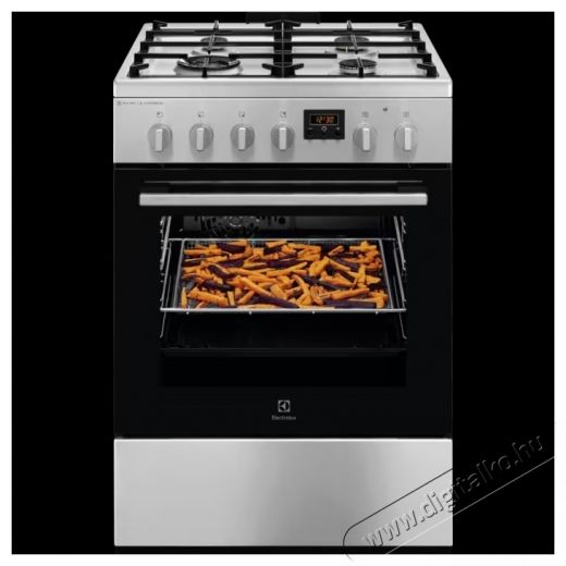 Electrolux LKK664221X TŰZHELY KOMBINÁLT Konyhai termékek - Sütő-főzőlap, tűzhely (szabadonálló) - Kombinált tűzhely (szabadonálló) - 502975