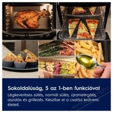 Electrolux EAF12B 800 forrólevegős sütő Konyhai termékek - Konyhai kisgép (sütés / főzés / hűtés / ételkészítés) - Légkeveréses főzőgép / elektromos kukta / multifunkciós sütő - 531141
