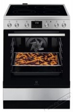 Electrolux LKR64022AX TŰZHELY KERÁMIALAPOS Konyhai termékek - Sütő-főzőlap, tűzhely (szabadonálló) - Elektromos tűzhely (szabadonálló) - 502810