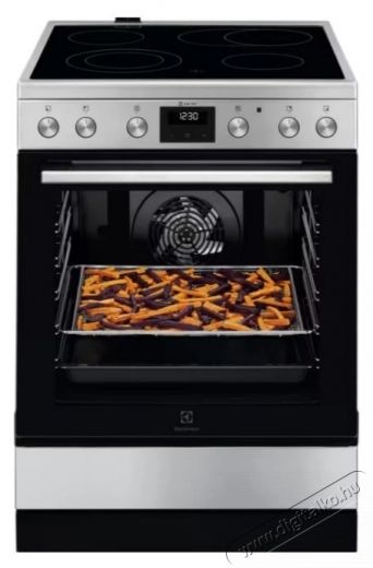 Electrolux LKR64022AX TŰZHELY KER&Aacute;MIALAPOS Konyhai term&eacute;kek - S&uuml;tő-főzőlap, tűzhely (szabadon&aacute;ll&oacute;) - Elektromos tűzhely (szabadon&aacute;ll&oacute;) - 502810