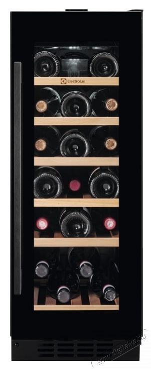 Electrolux EWUS020B5B Borhűtő, M: 82cm, 20 &uuml;veg, fa polcok, G energiaoszt&aacute;ly, Fekete Konyhai term&eacute;kek - Hűtő, fagyaszt&oacute; (szabadon&aacute;ll&oacute;) - Borhűtő - 533301